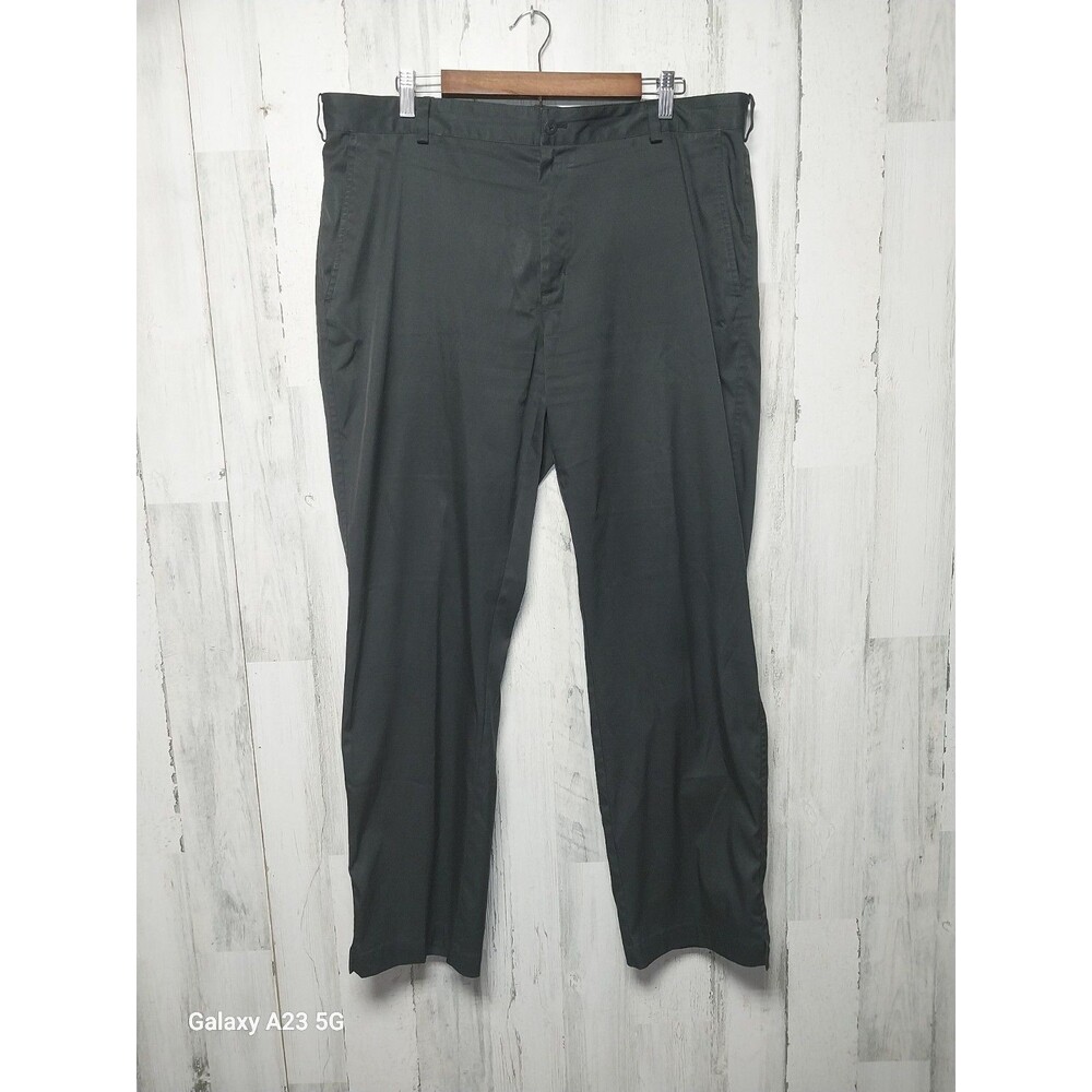 Nike Golf Flat Front Dri-Fit Tech Pants Black 472532-010 Classic Men Size 38x32
